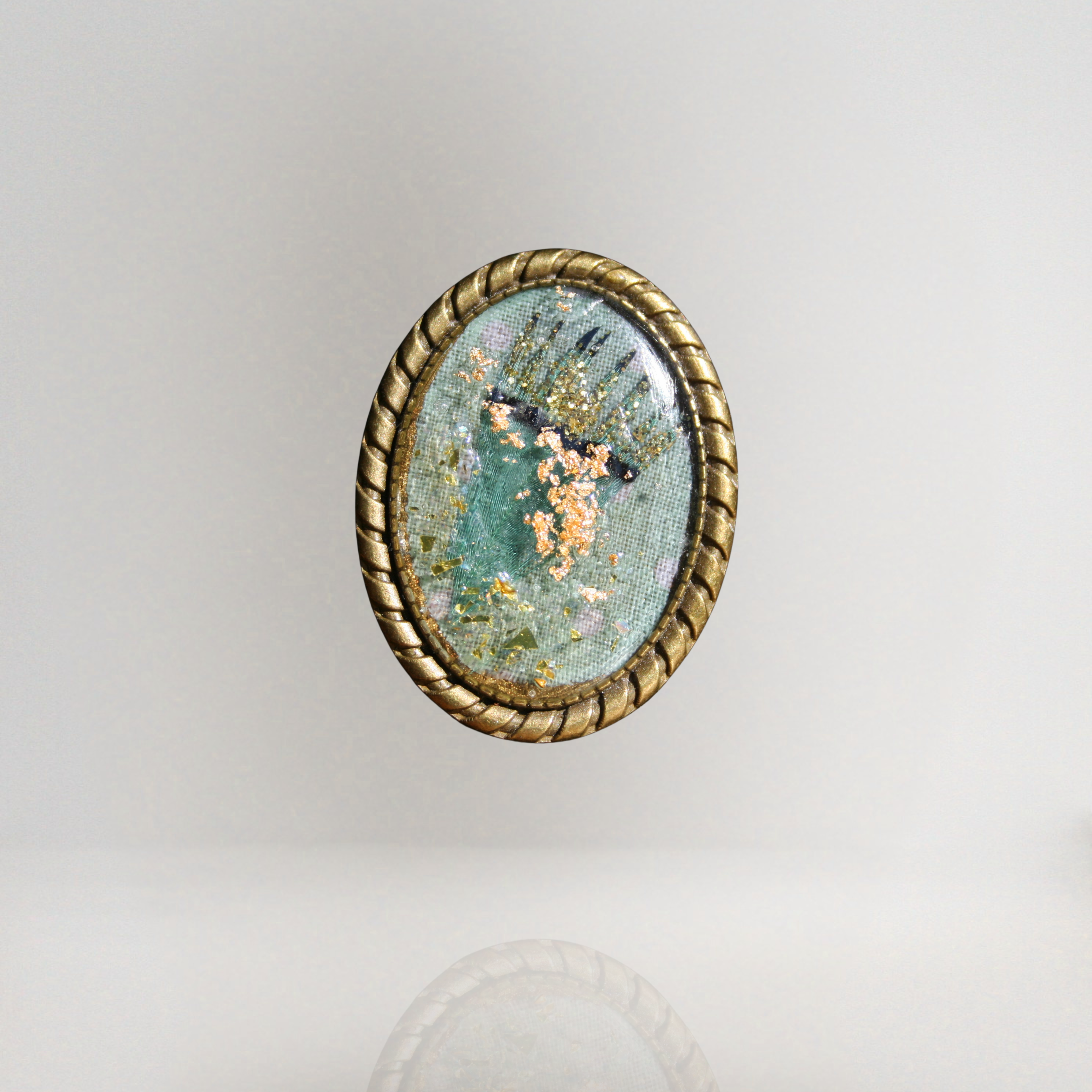 Broche Jade
