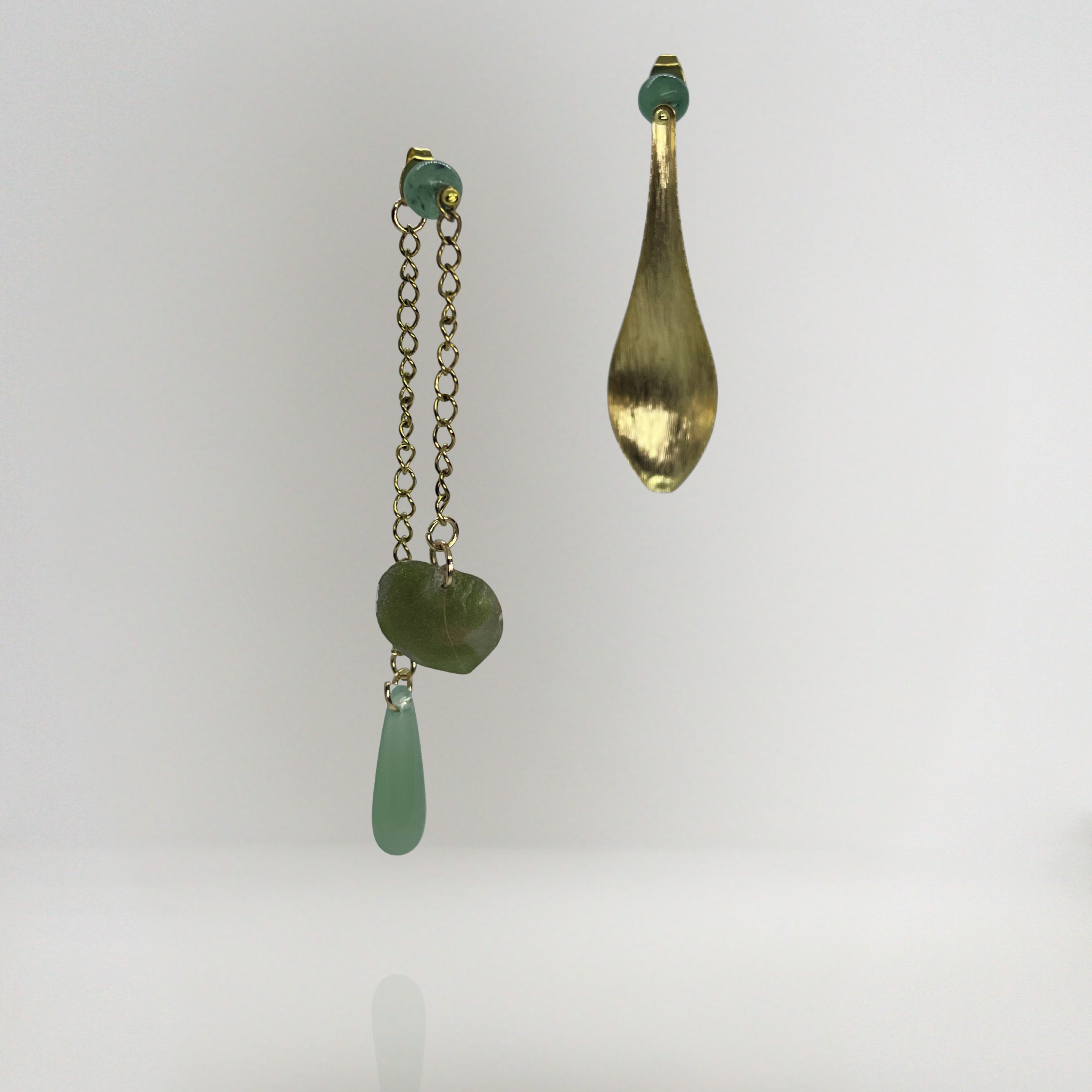 Boucles d'oreilles Morgane - Asymétrique