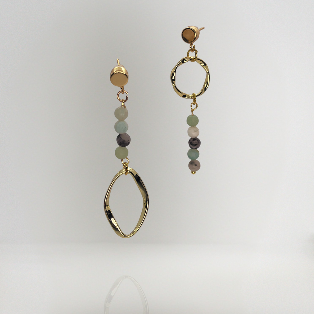 Boucles d’Oreilles Célestina Asymétrique