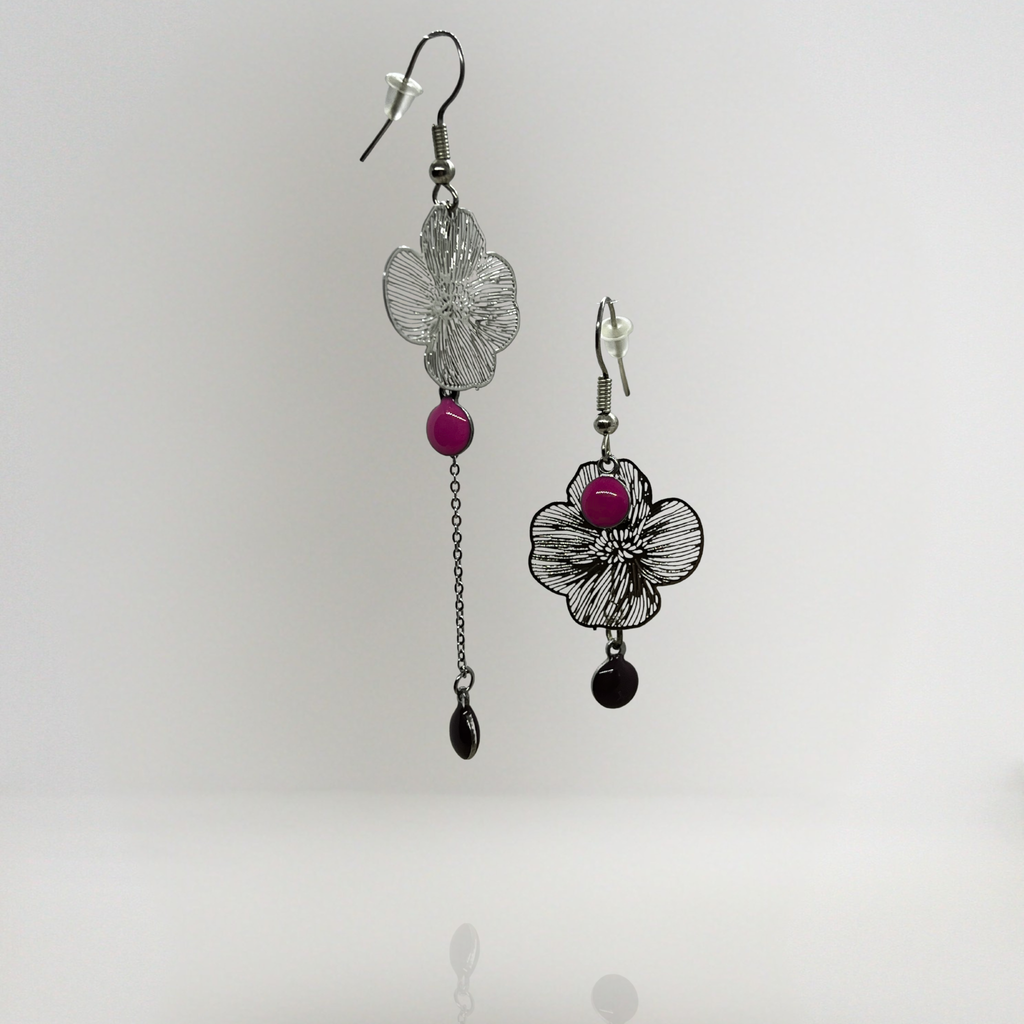 Boucles d’Oreilles Léna asymétrique