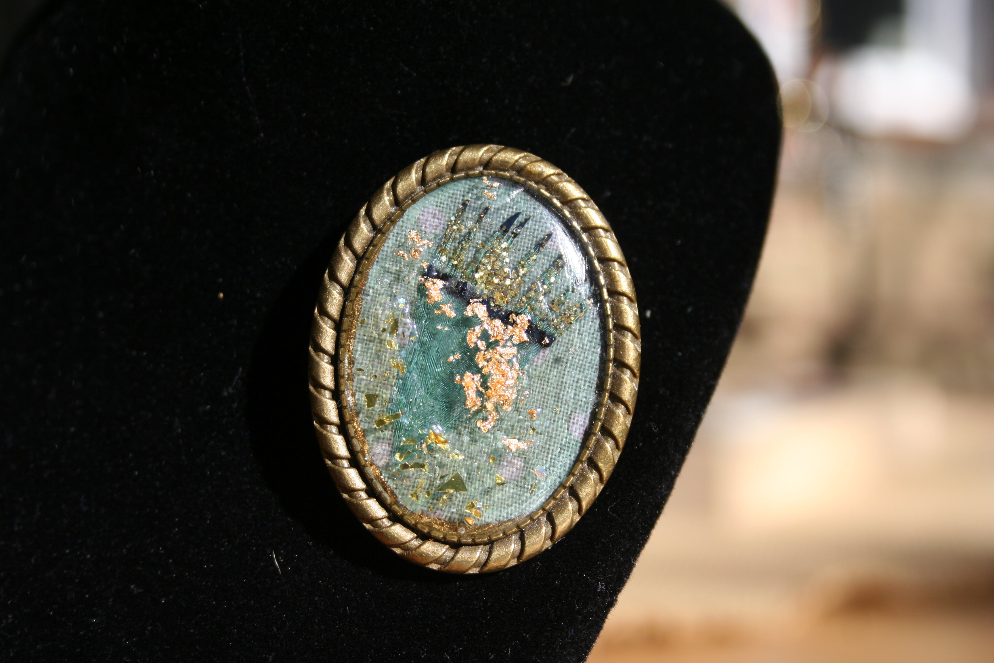 Broche Jade